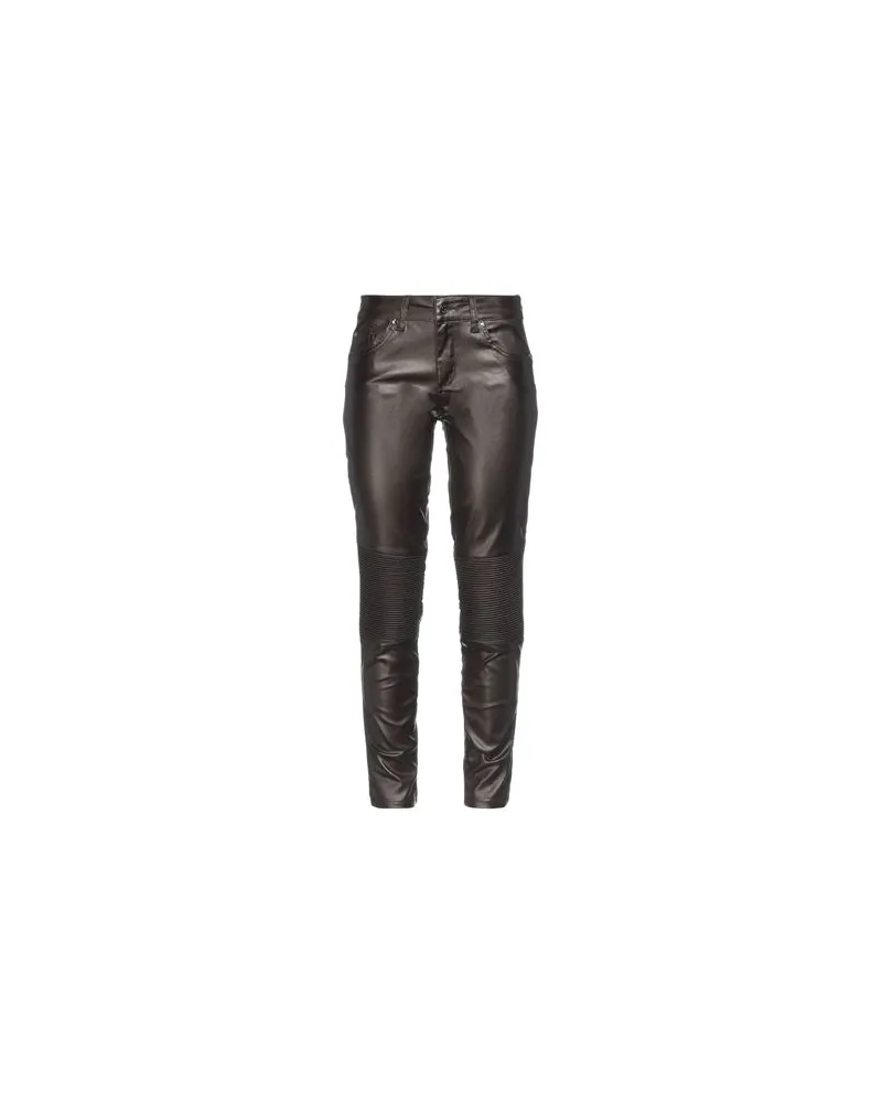 Liu Jo HOSEN & RÖCKE - Hosenauf YOOX.COM Dunkelbraun