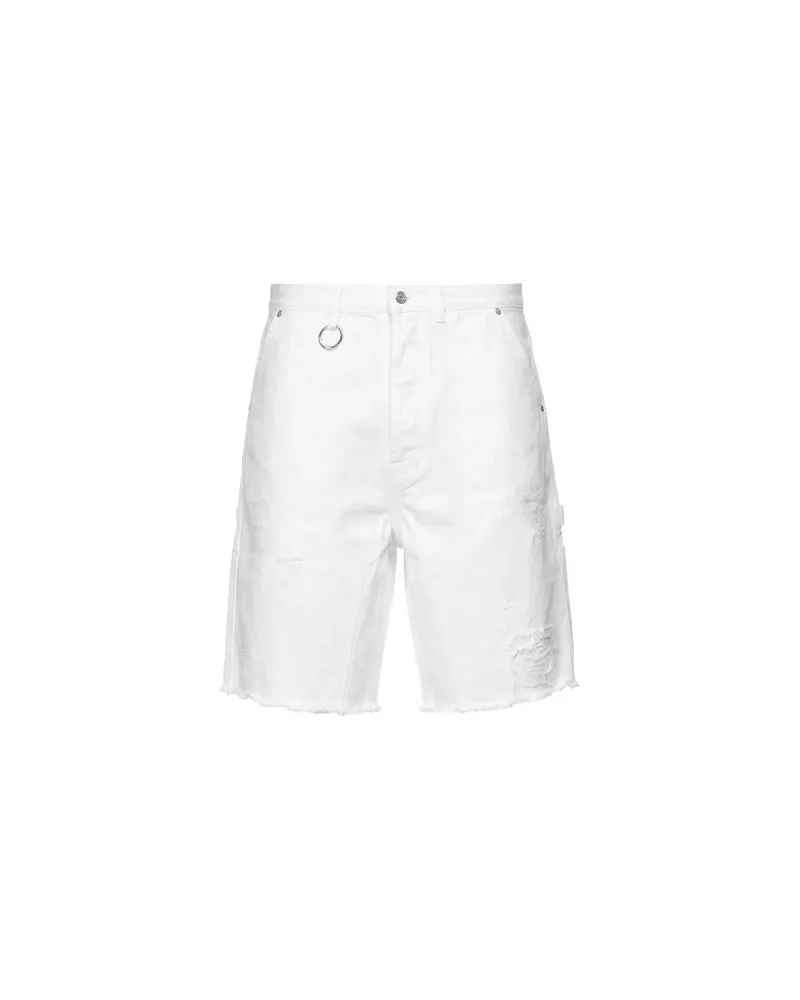 Études Studio HOSEN & RÖCKE - Jeansshortsauf YOOX.COM Weiß