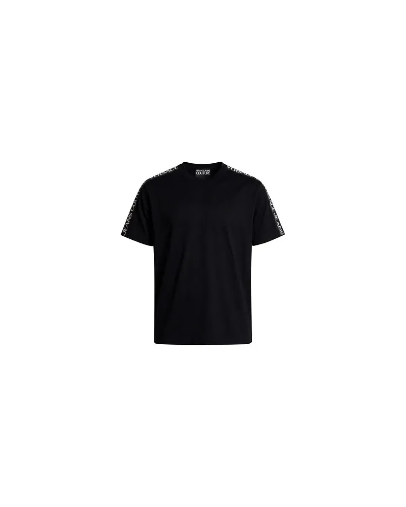 Versace Jeans TOPS - T-shirtsauf YOOX.COM Schwarz