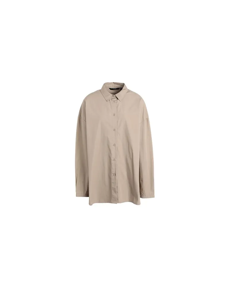 Vero Moda TOPS - Hemdenauf YOOX.COM Sand