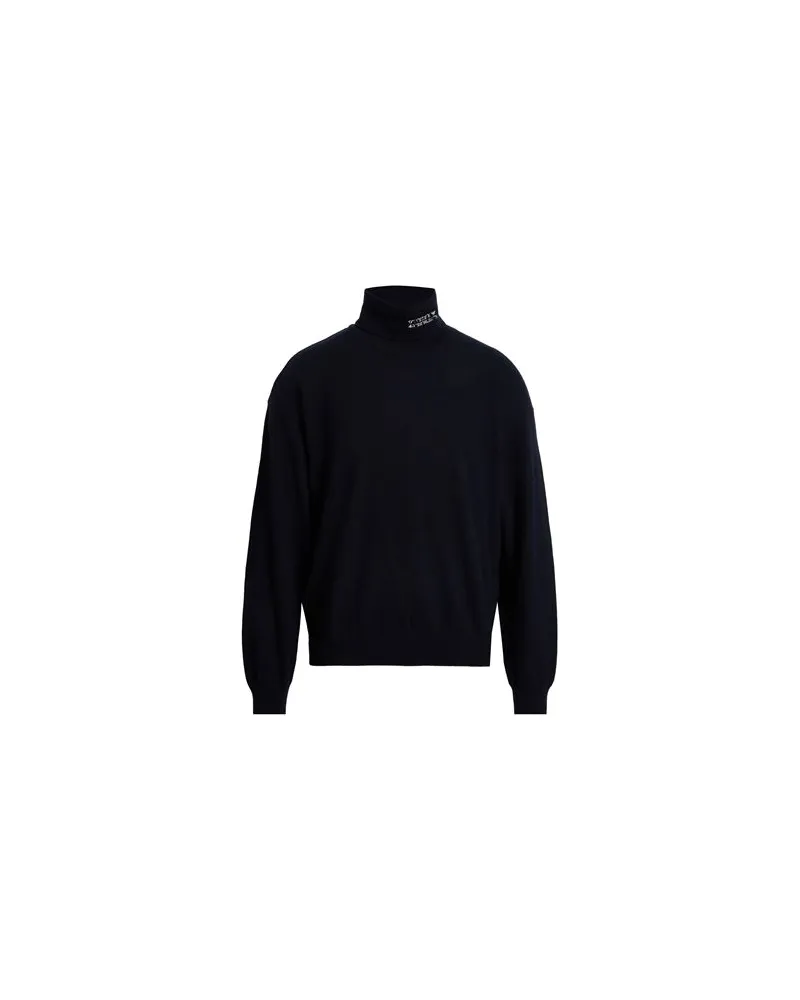Emporio Armani STRICKWAREN - Rollkragenpulloverauf YOOX.COM Nachtblau