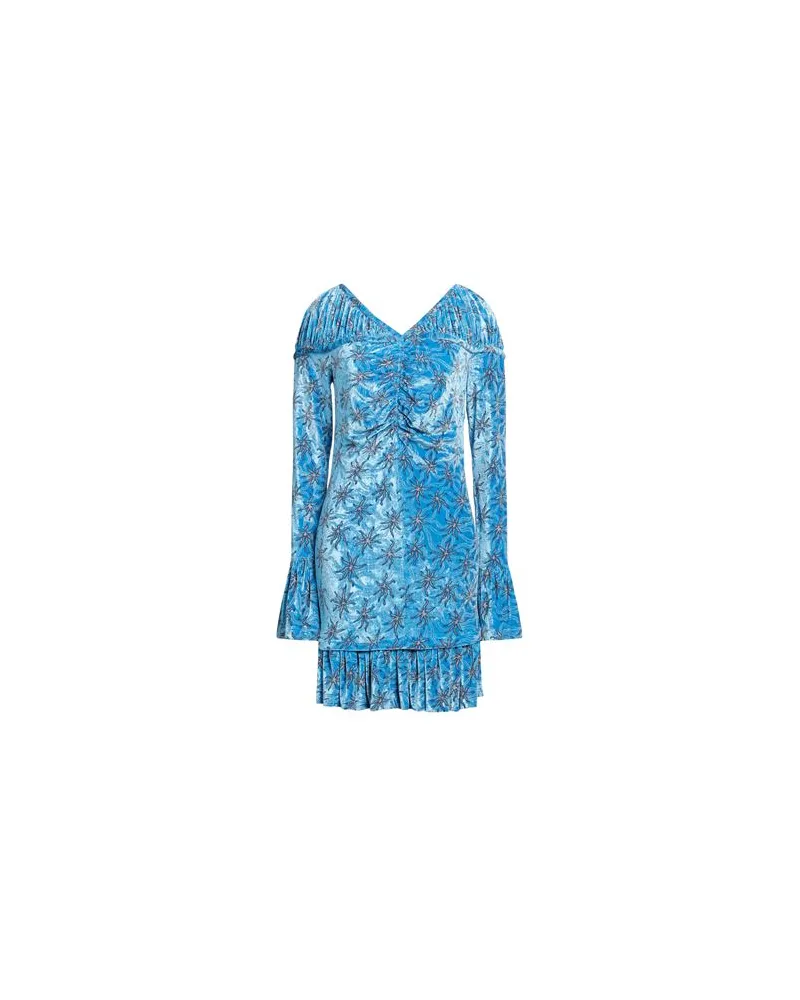 Paco Rabanne KLEIDER - Mini-Kleiderauf YOOX.COM Azurblau