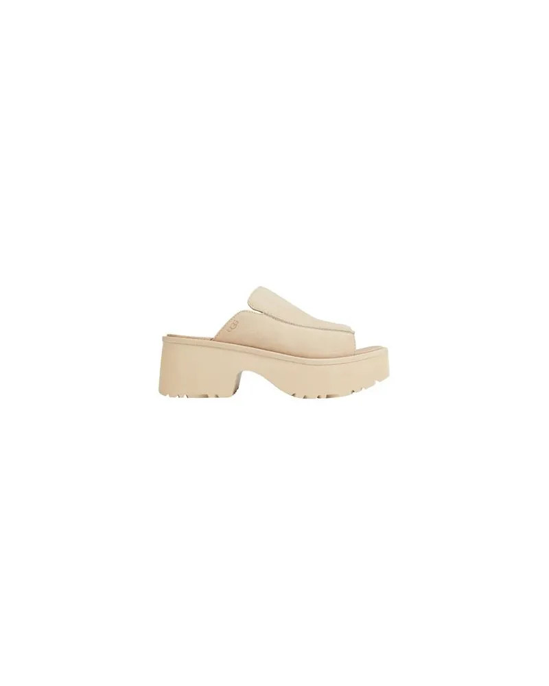 UGG NEW HEIGHTS SLIDE  - SCHUHE - Sandalenauf YOOX.COM Beige