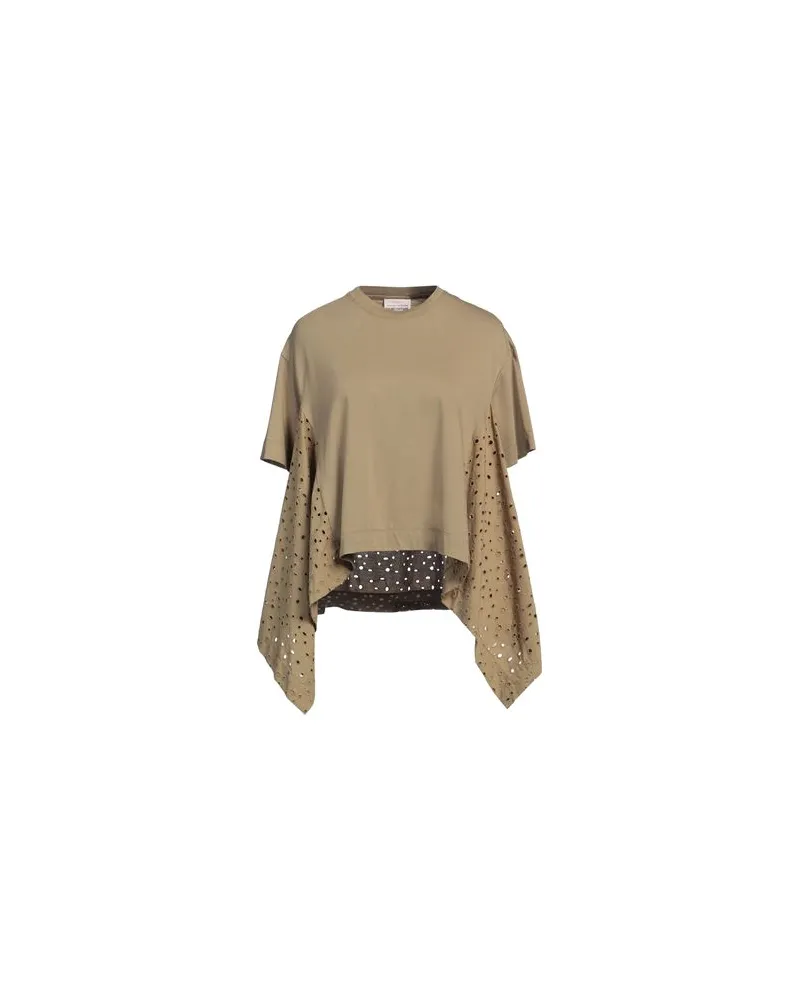 Semicouture TOPS - T-shirtsauf YOOX.COM Khaki