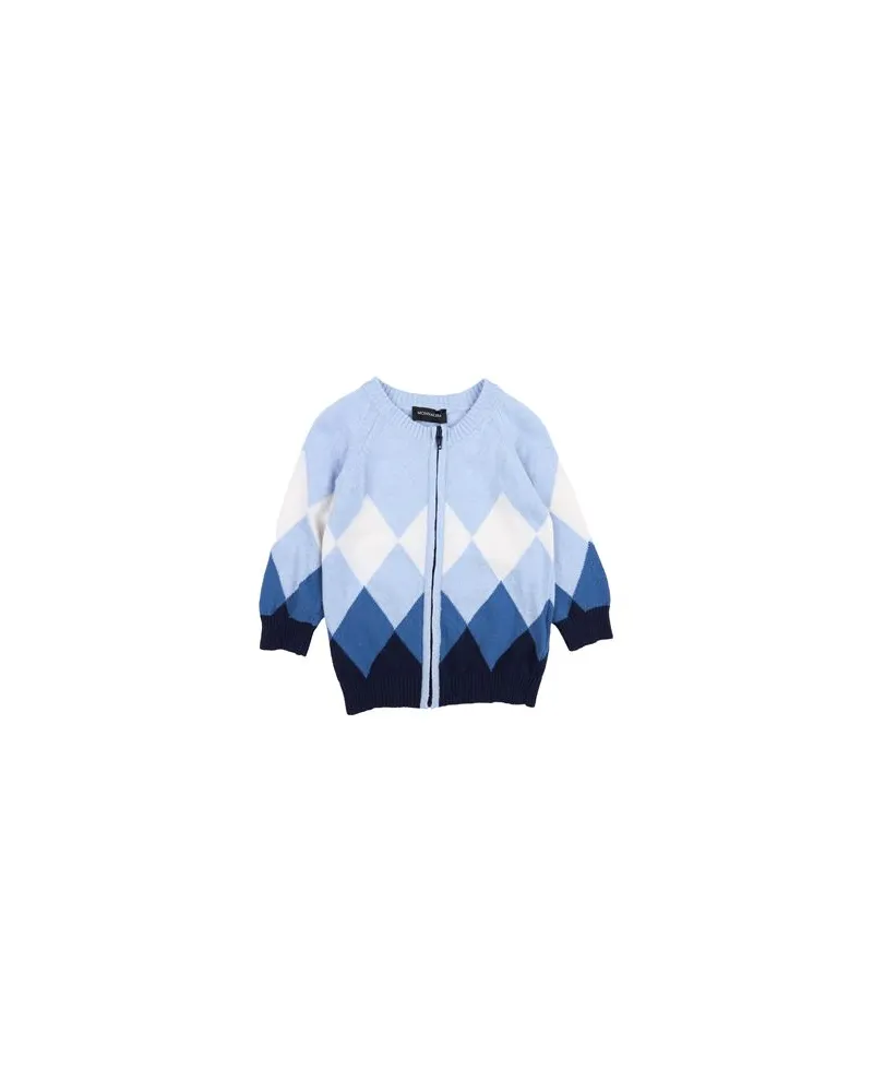 Monnalisa STRICKWAREN - Strickjackenauf YOOX.COM Himmelblau