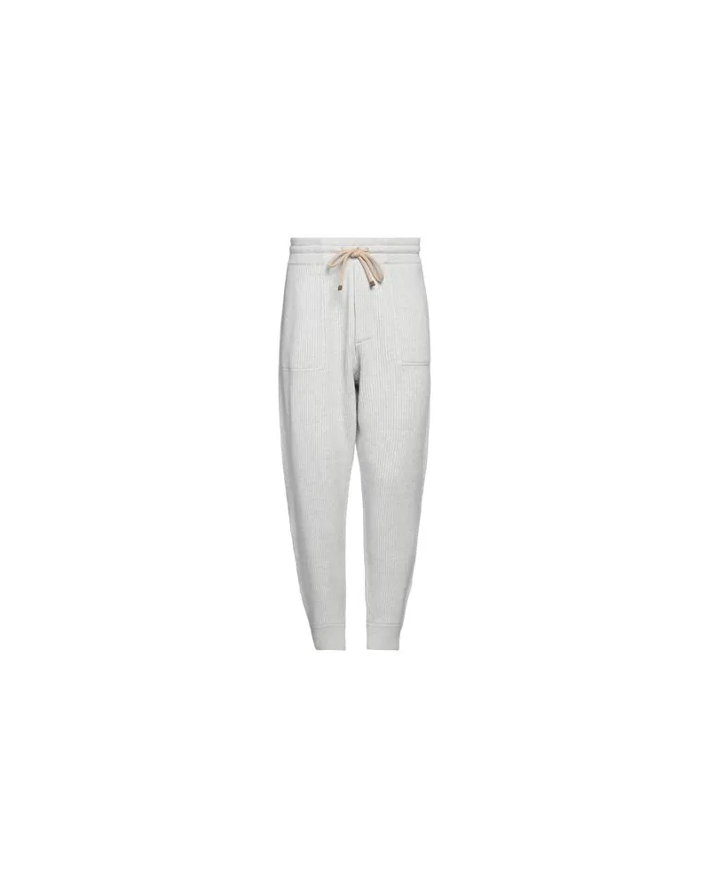 Brunello Cucinelli HOSEN & RÖCKE - Hosenauf YOOX.COM Hellgrau