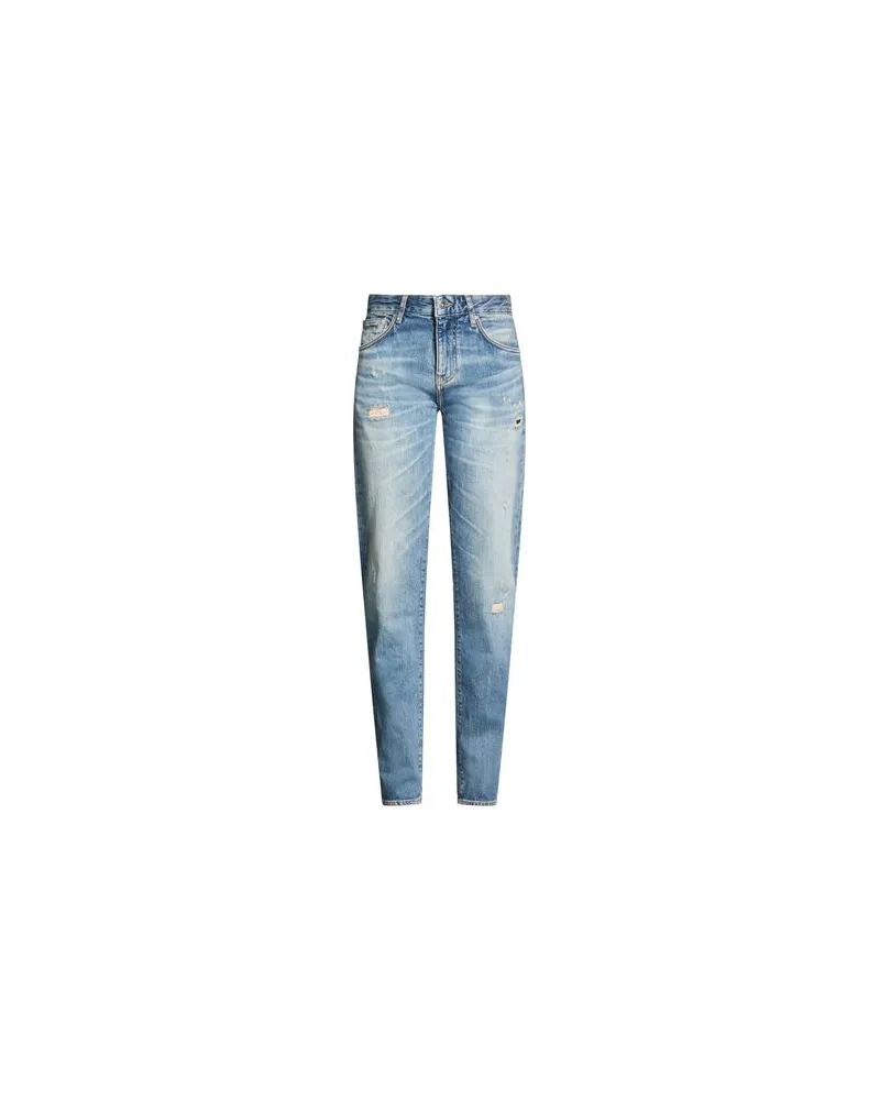 Armani Exchange HOSEN & RÖCKE - Jeanshosenauf YOOX.COM Blau