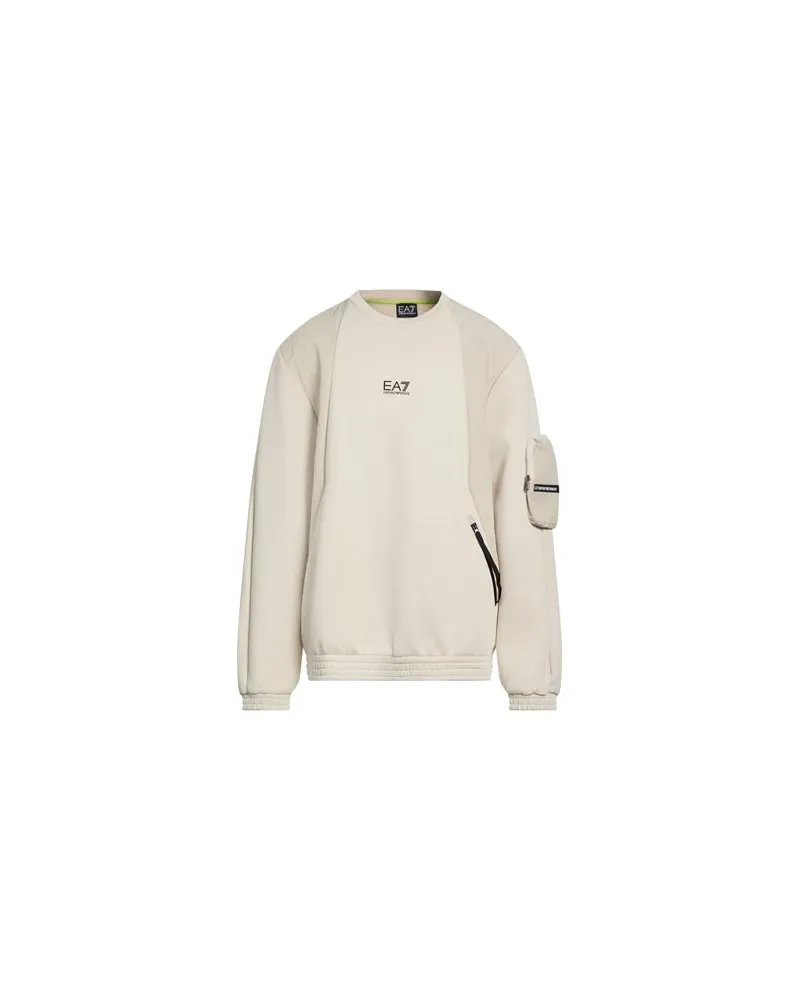 EA7 TOPS - Sweatshirtsauf YOOX.COM Beige