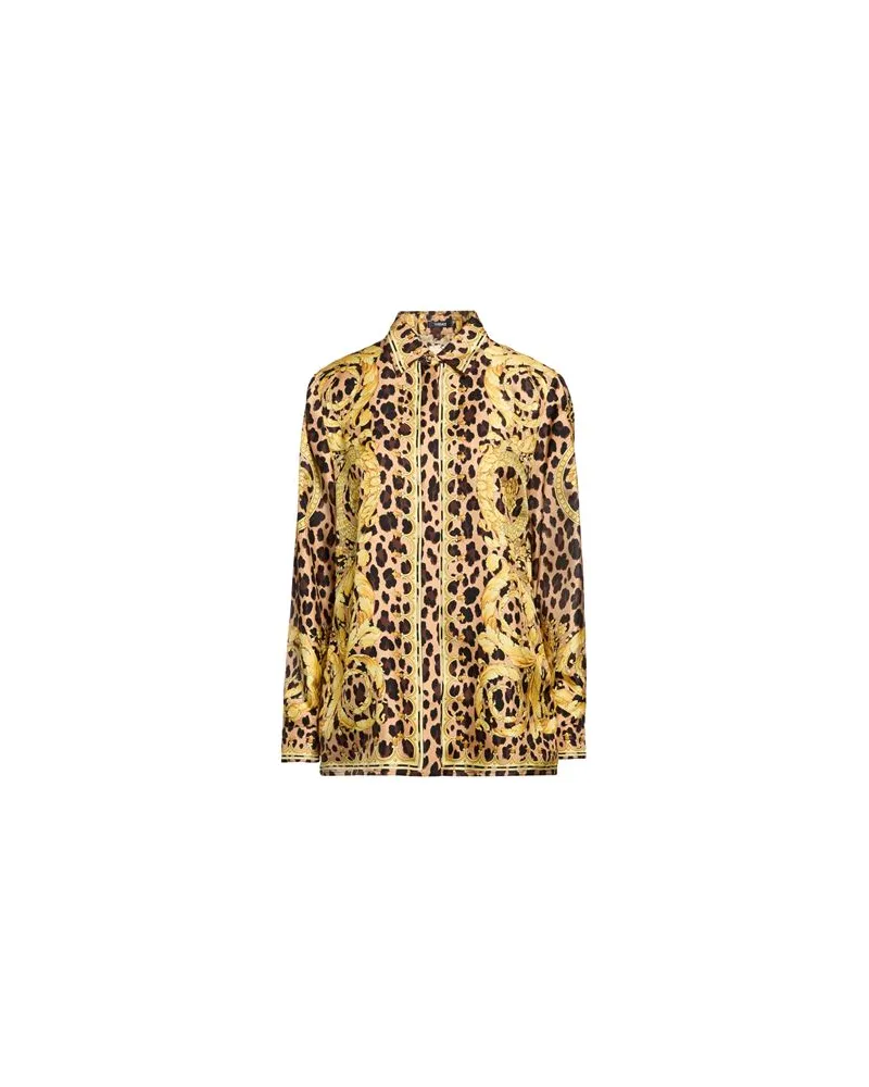Versace TOPS - Hemdenauf YOOX.COM Gelb