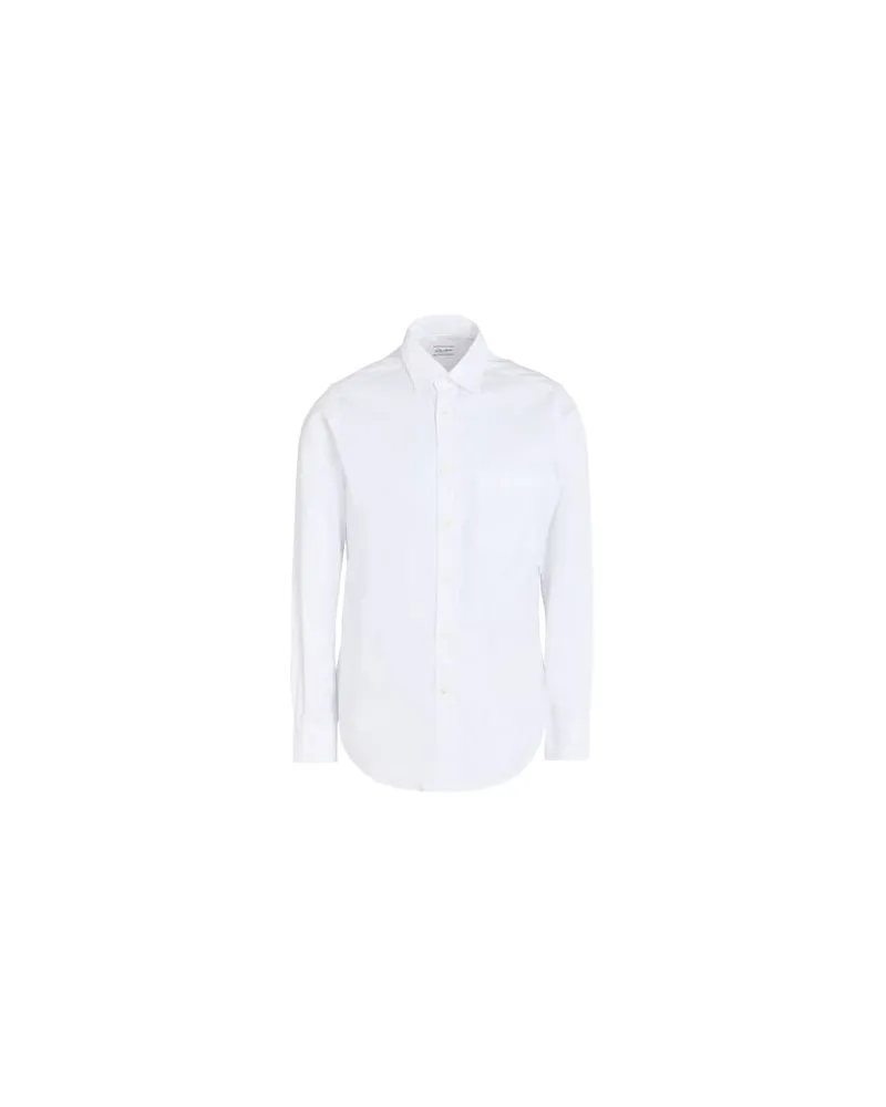 Glanshirt TOPS - Hemdenauf YOOX.COM Weiß