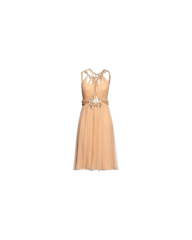 Alberta Ferretti KLEIDER - Midi-Kleiderauf YOOX.COM Pfirsich