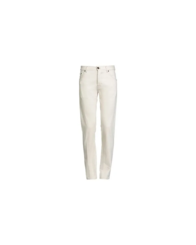 Selected Homme HOSEN & RÖCKE - Jeanshosenauf YOOX.COM Elfenbein