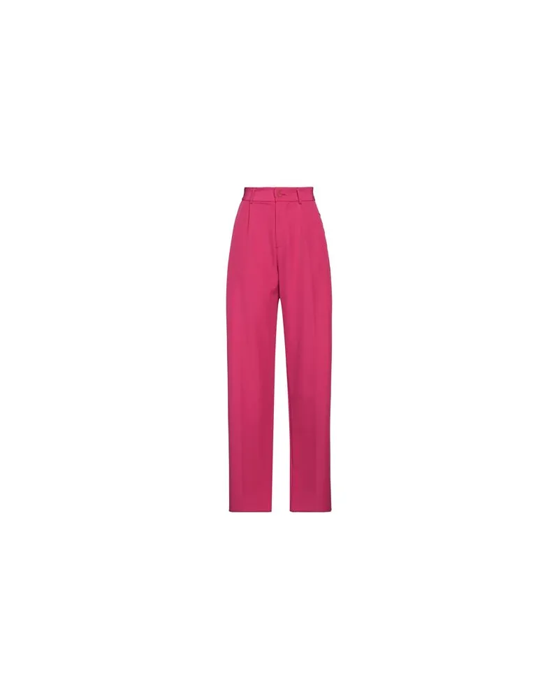 Hevò HOSEN & RÖCKE - Hosenauf YOOX.COM Fuchsia