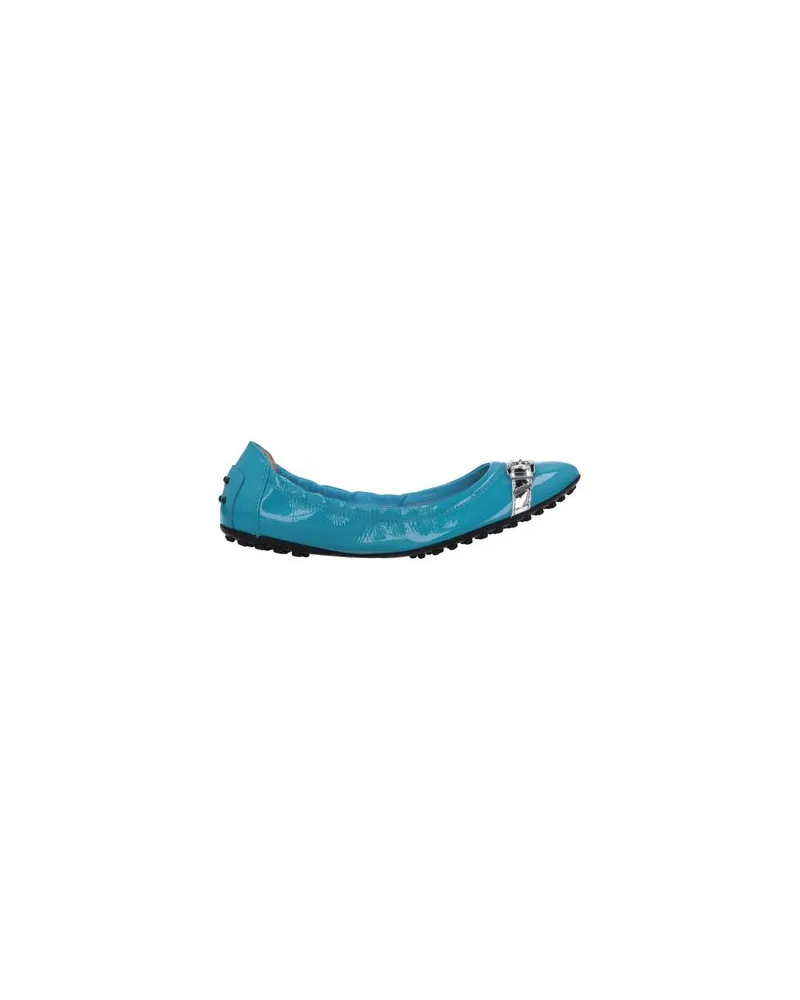 TOD'S SCHUHE - Ballerinasauf YOOX.COM Azurblau