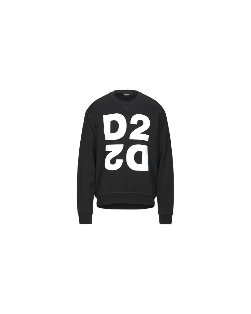 Dsquared2 TOPS - Sweatshirtsauf YOOX.COM Schwarz