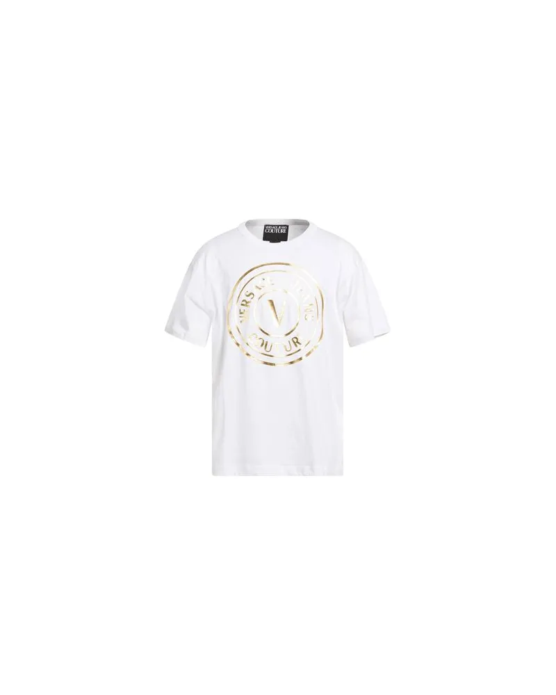 Versace Jeans TOPS - T-shirtsauf YOOX.COM Weiß