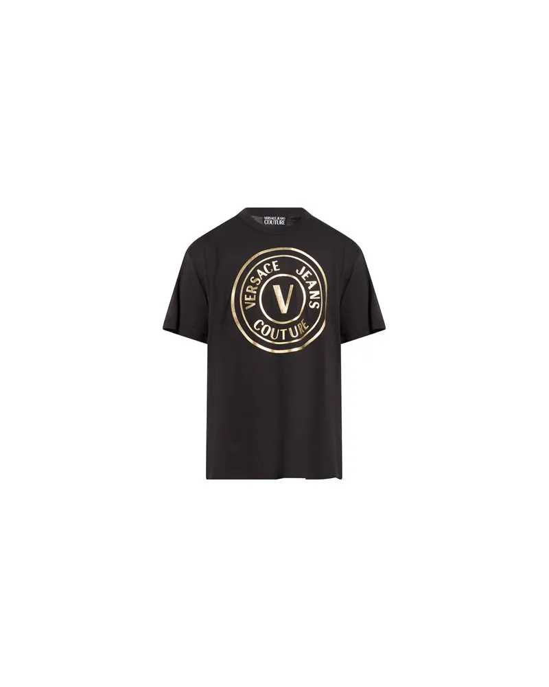 Versace Jeans TOPS - T-shirtsauf YOOX.COM Schwarz