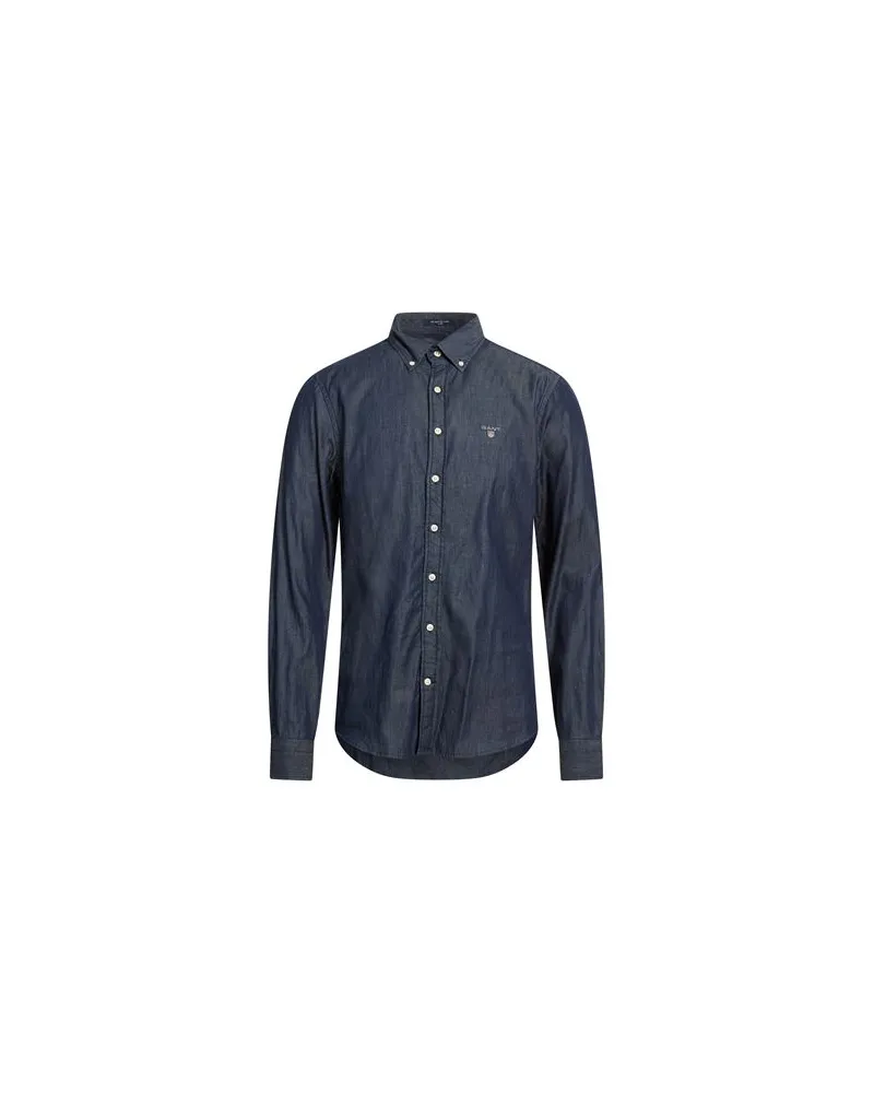 Gant TOPS - Jeanshemdenauf YOOX.COM Blau