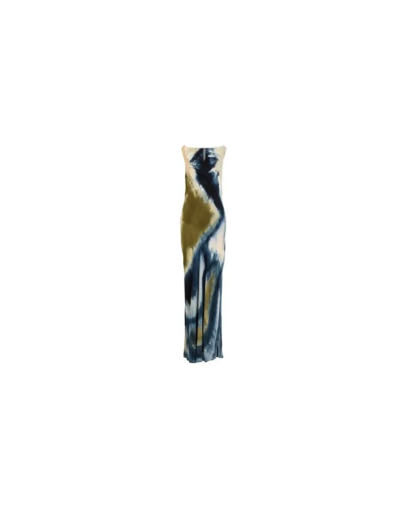 Raquel Allegra KLEIDER - Maxi-Kleiderauf YOOX.COM Marineblau