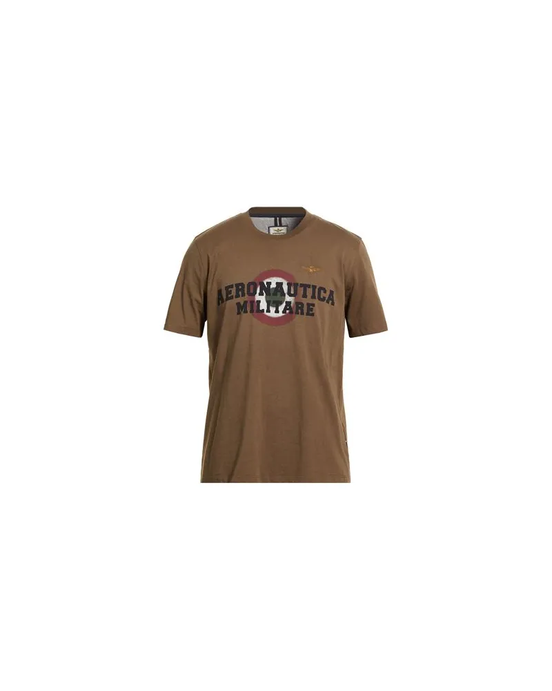 Aeronautica Militare TOPS - T-shirtsauf YOOX.COM Khaki