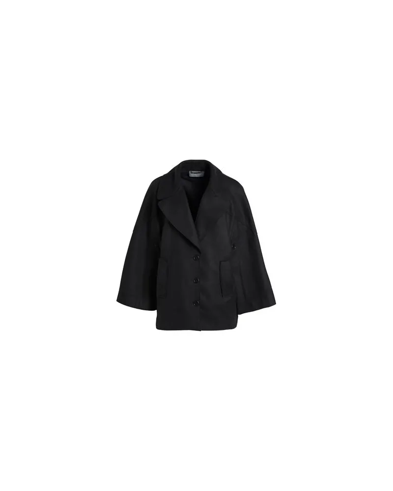Alberta Ferretti JACKEN & MÄNTEL - Capesauf YOOX.COM Schwarz