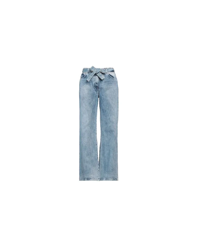 Twin-Set HOSEN & RÖCKE - Jeanshosenauf YOOX.COM Blau