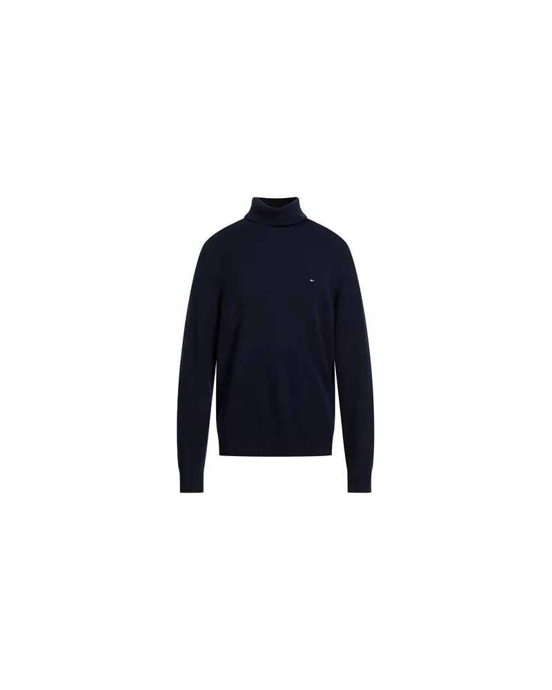 Tommy Hilfiger STRICKWAREN - Rollkragenpulloverauf YOOX.COM Nachtblau