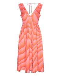 Just Cavalli Midi-Kleid Koralle