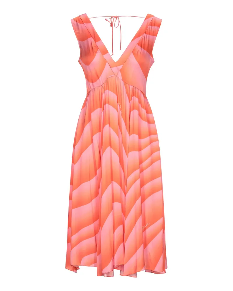 Just Cavalli Midi-Kleid Koralle