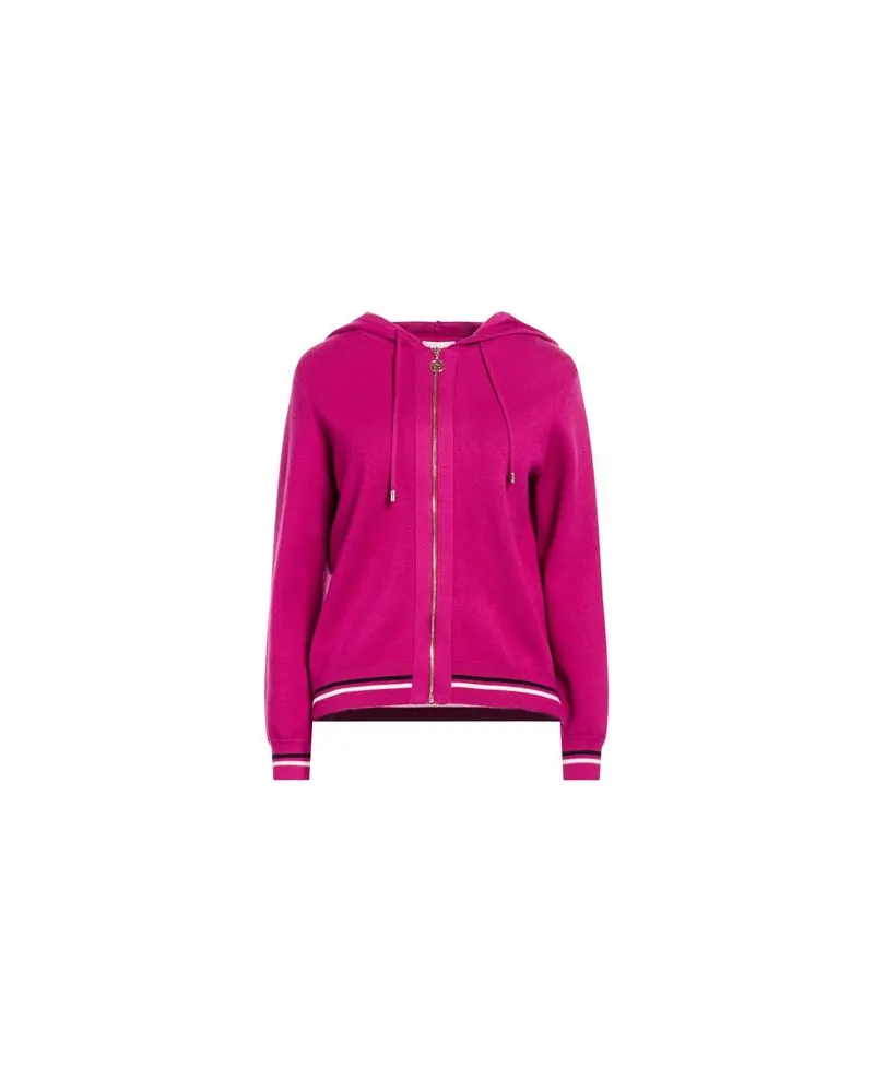 Liu Jo STRICKWAREN - Strickjackenauf YOOX.COM Fuchsia