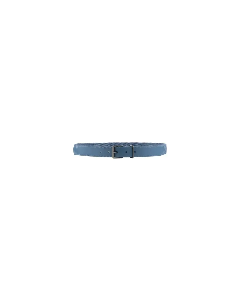 Façonnable Kleinlederwaren - Gürtelauf YOOX.COM Taubenblau