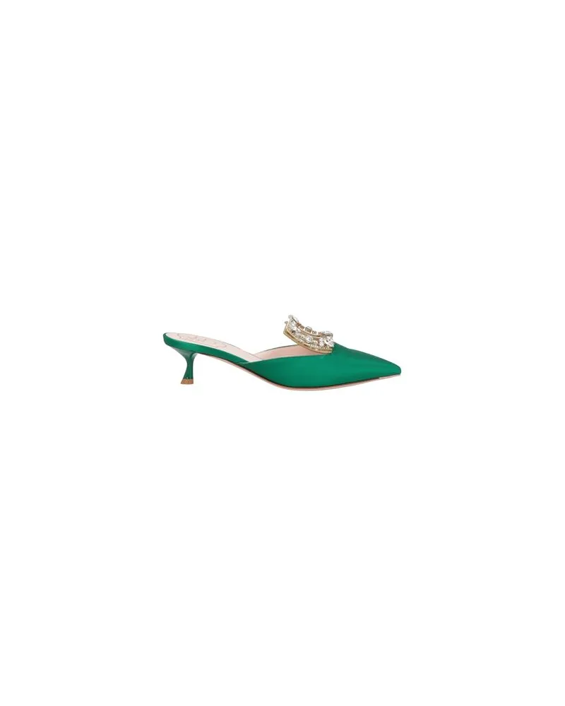 Roger Vivier SCHUHE - Mules & Clogsauf YOOX.COM Smaragdgrün