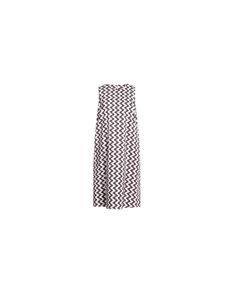 MARELLA KLEIDER - Midi-Kleiderauf YOOX.COM Dunkelbraun
