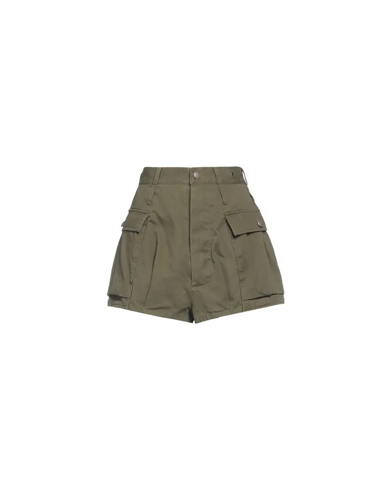 R13 HOSEN & RÖCKE - Shorts & Bermudashortsauf YOOX.COM Militärgrün