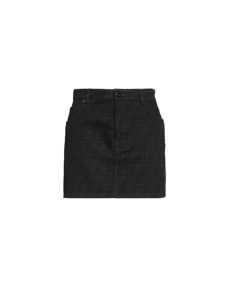 Fendi HOSEN & RÖCKE - Jeansröckeauf YOOX.COM Schwarz
