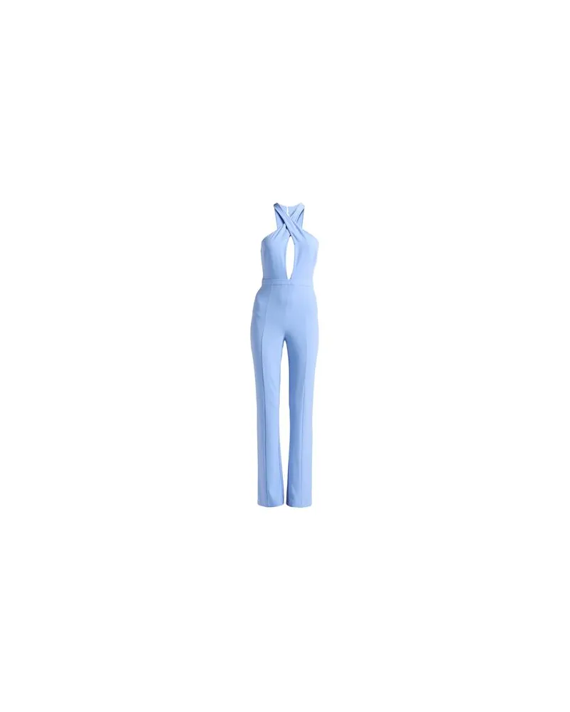 Patrizia Pepe OVERALLS - Jumpsuitsauf YOOX.COM Himmelblau