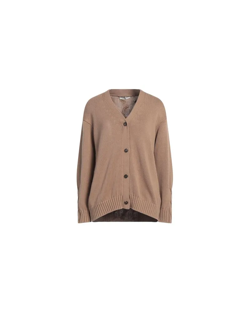Max Mara STRICKWAREN - Strickjackenauf YOOX.COM Kamel