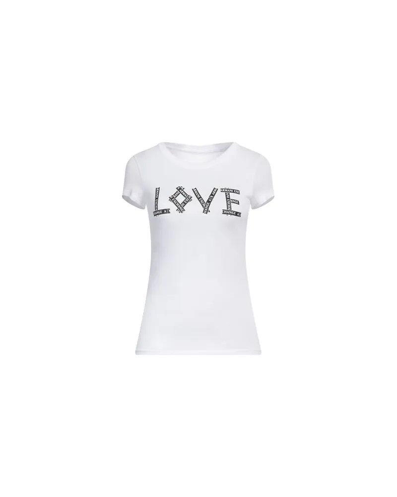 Armani Exchange TOPS - T-shirtsauf YOOX.COM Weiß