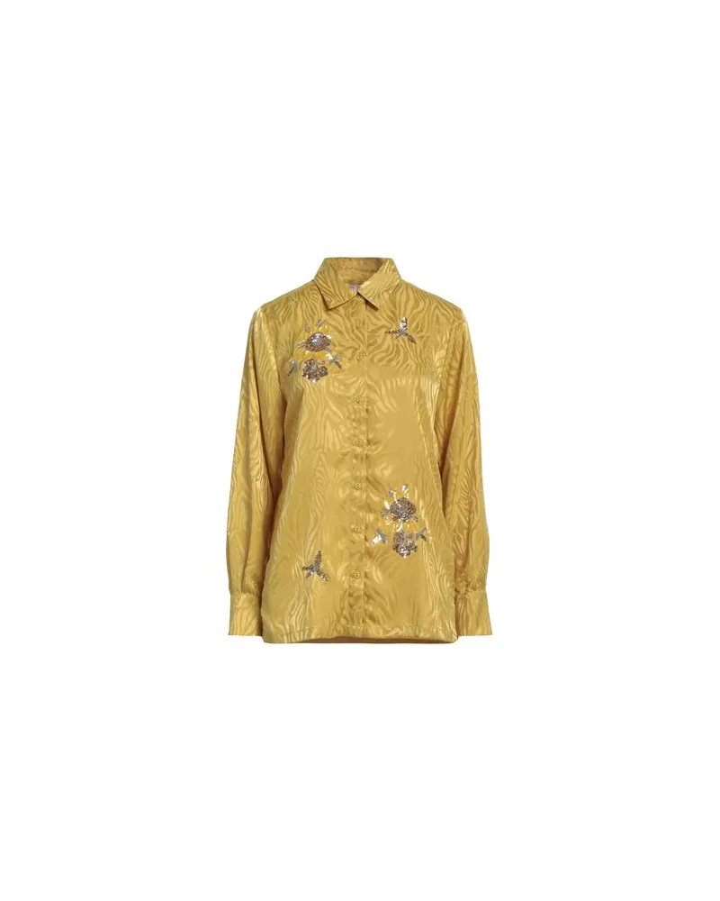 Connor & Blake TOPS - Hemdenauf YOOX.COM Senf