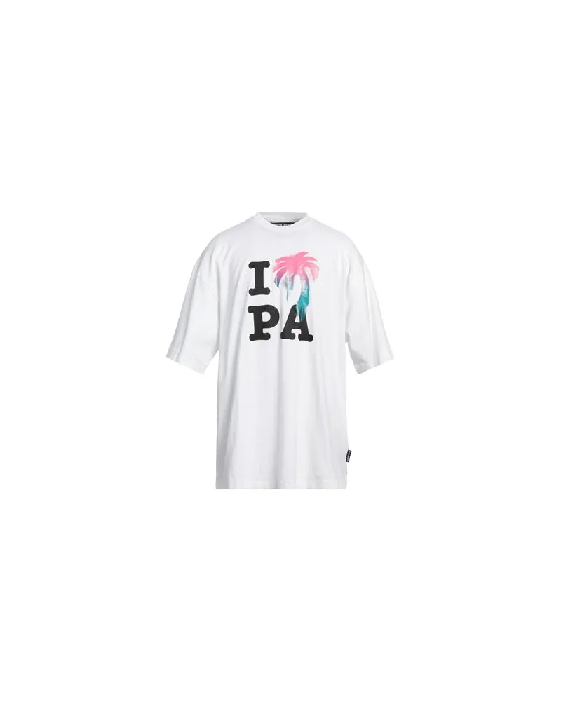 Palm Angels TOPS - T-shirtsauf YOOX.COM Weiß