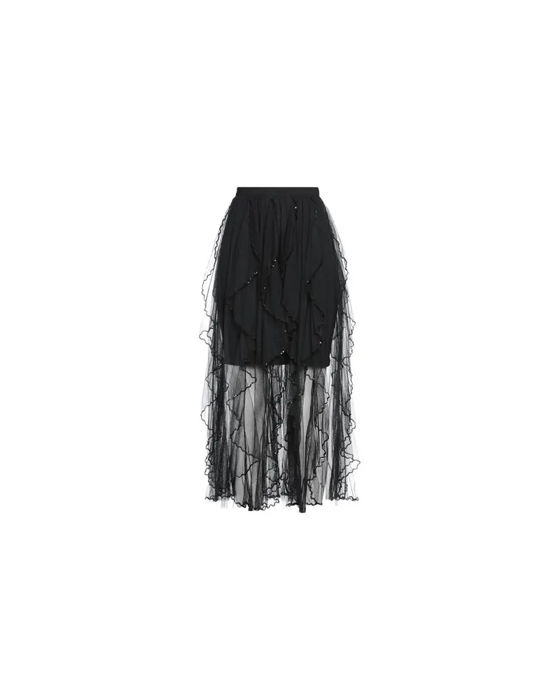 Twin-Set HOSEN & RÖCKE - Maxi-Röckeauf YOOX.COM Schwarz