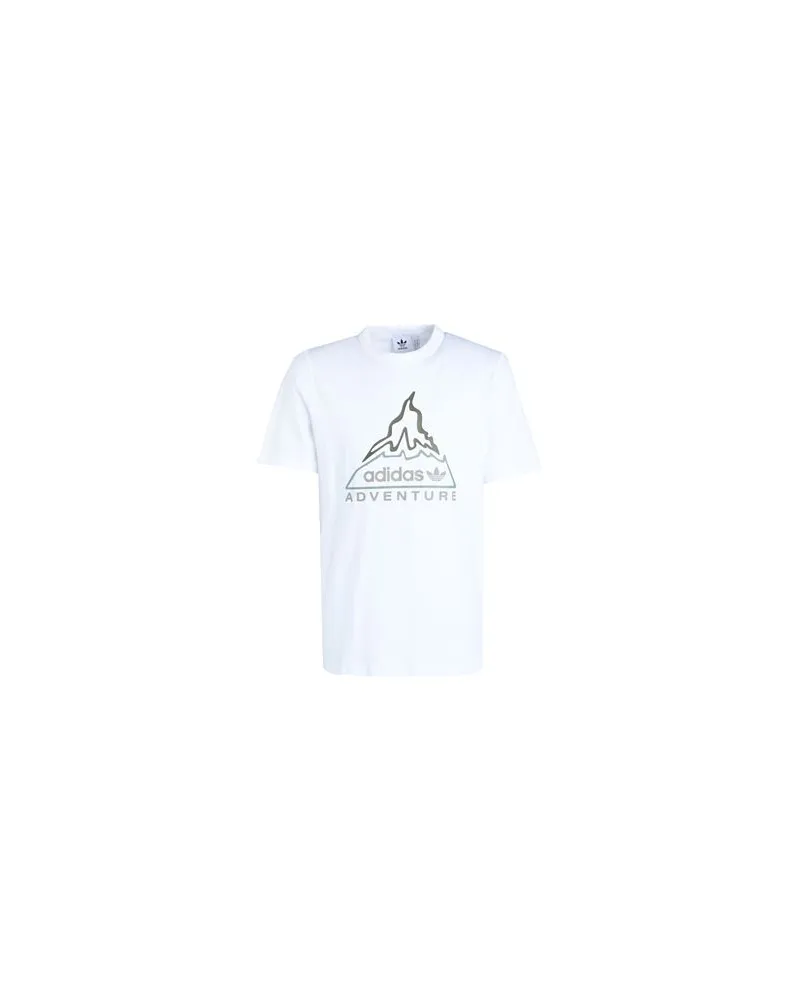 adidas ADV VOLCANO TEE  - TOPS - T-shirtsauf YOOX.COM Weiß