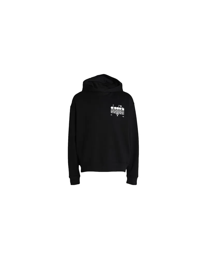 Diadora CAMARO   - TOPS - Sweatshirtsauf YOOX.COM Schwarz