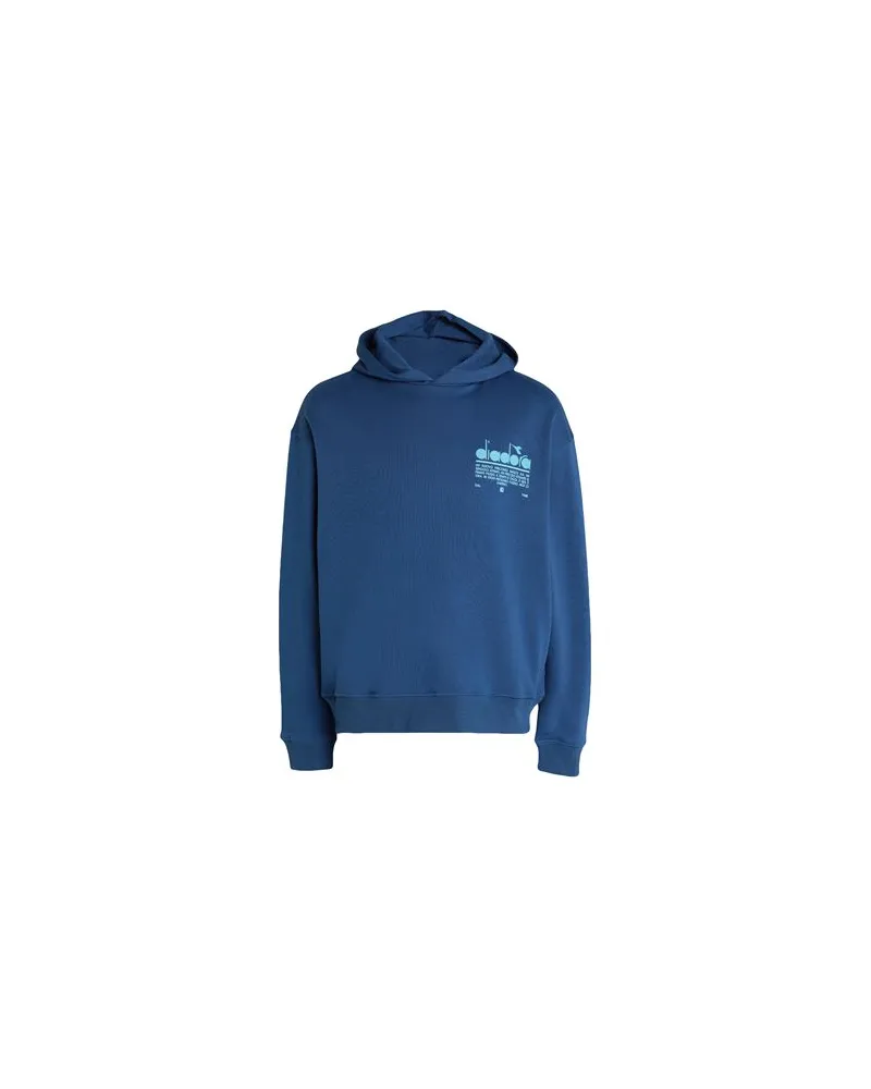 Diadora CAMARO   - TOPS - Sweatshirtsauf YOOX.COM Blau