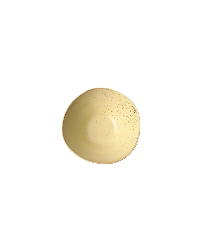 ferm LIVING FLOW BOWL - MEDIUM  - ESSEN & KÜCHE - Tellerauf YOOX.COM Pastellgelb
