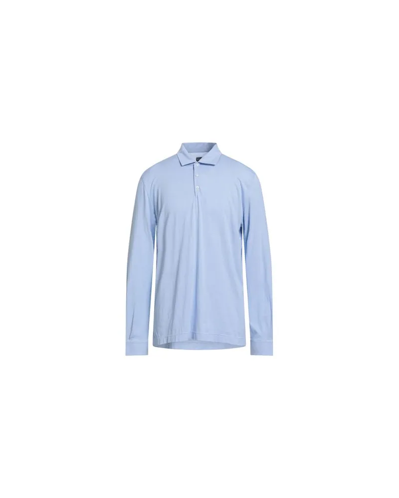 Fedeli TOPS - Poloshirtsauf YOOX.COM Himmelblau