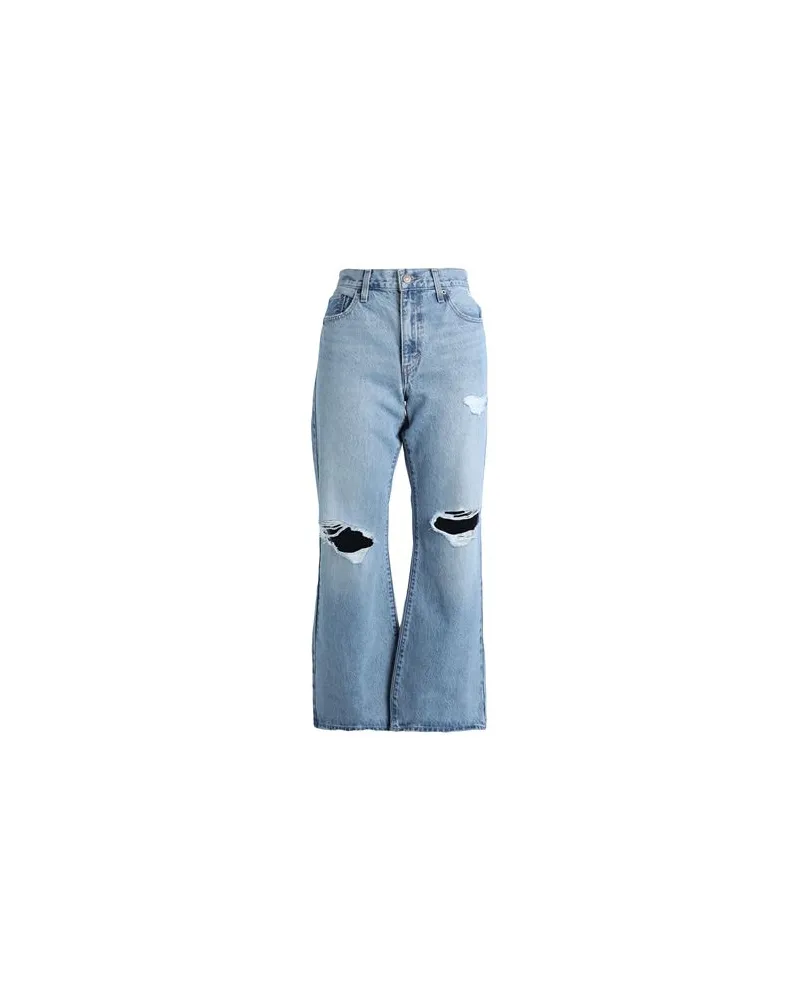 Levi's BAGGY BOOT MED INDIGO - WORN IN  - HOSEN & RÖCKE - Jeanshosenauf YOOX.COM Blau