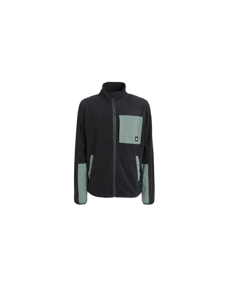 Quiksilver QS Fleece Peak Point FZ Fleece   - QS Fleece Peak Point FZ Fleece - TOPS - Sweatshirtsauf YOOX.COM Schwarz