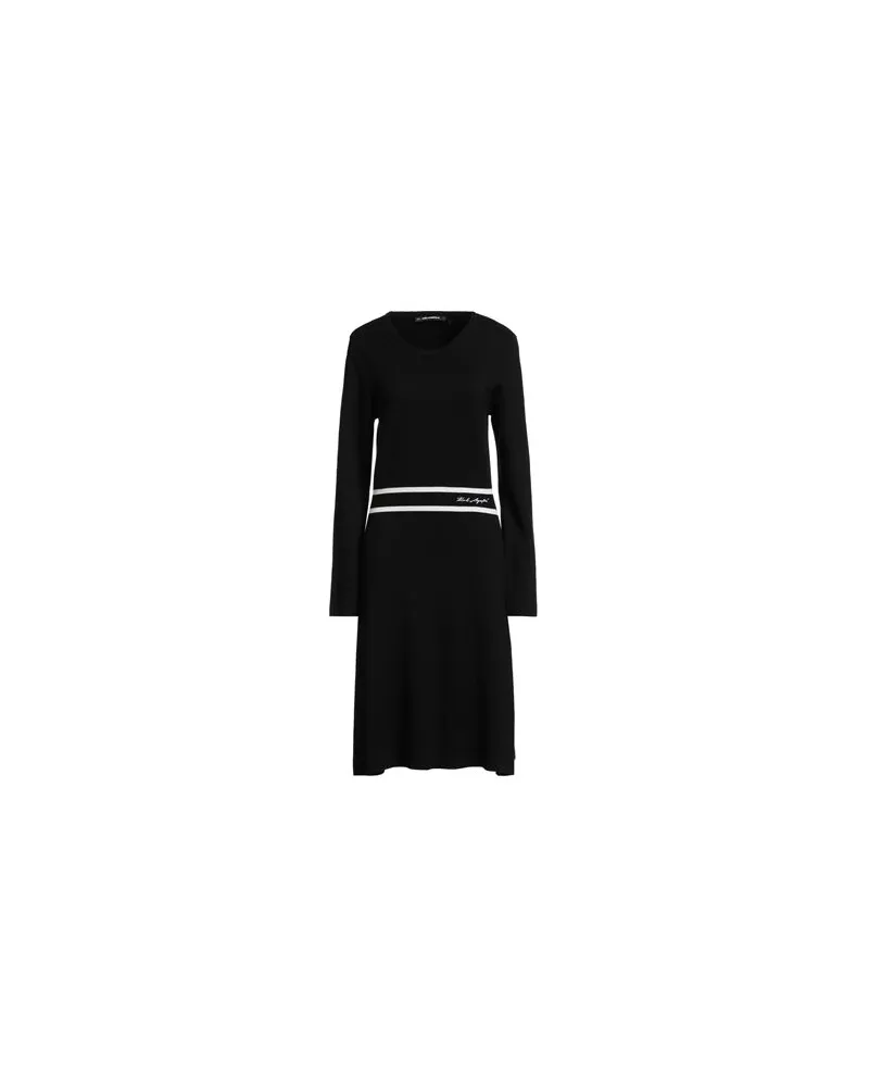 Karl Lagerfeld KLEIDER - Midi-Kleiderauf YOOX.COM Schwarz