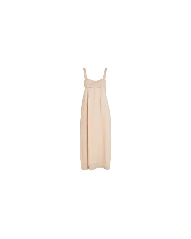 TELA KLEIDER - Maxi-Kleiderauf YOOX.COM Beige